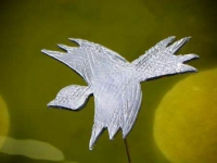 Pássaros em cerâmica - exposição coletiva no MON - 2015
