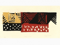 Paisagens do Xingu - Litografia (1983) 108 x 76 cm